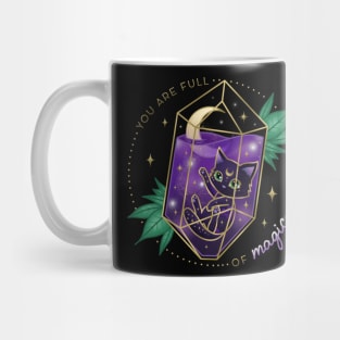 You Are Full of Magic Crystal Cat Mug